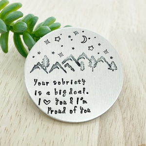 Sobriety gift, sobriety chips, sober Christmas, sobriety keychain, aa chips, medallion, sober gifts, recovery gifts, sobriety coin, as coins