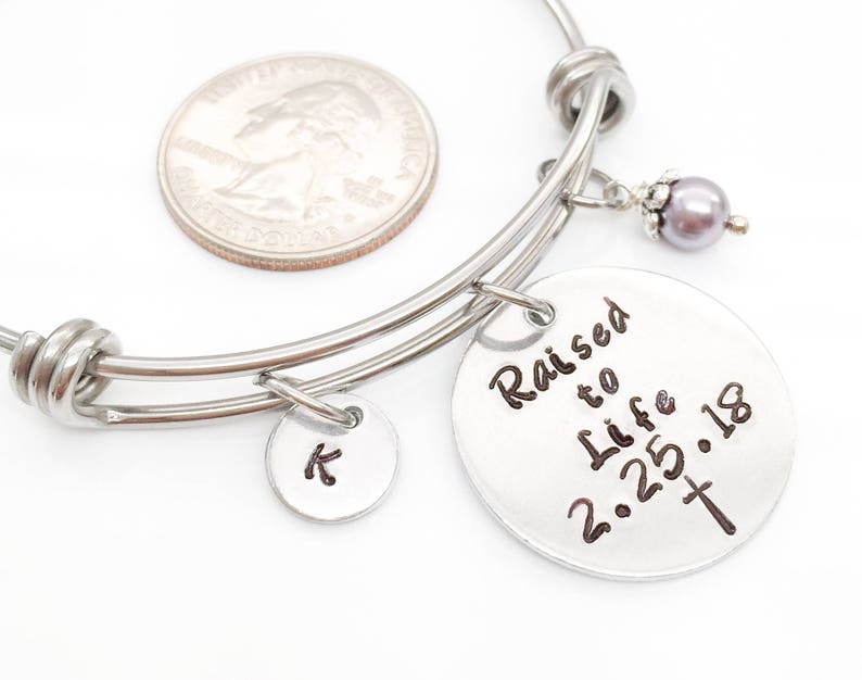 adult christening bracelet