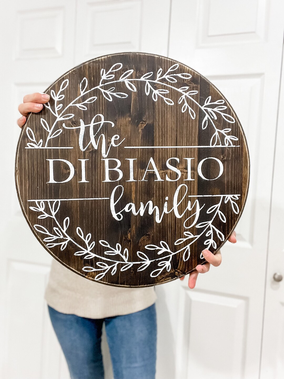 Personalized Wooden Round, Personalized Sign, Gift Ideas, Meaningful ...