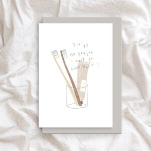 You're The Person I Want To Come Home To Card