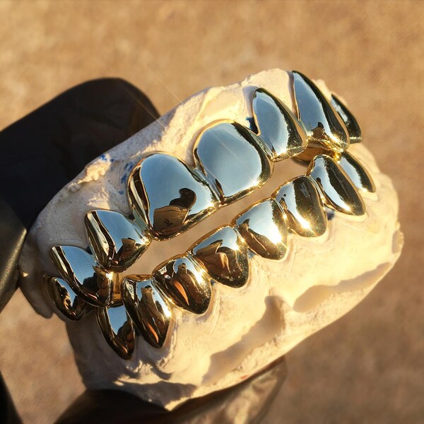24k Gold Grillz Etsy