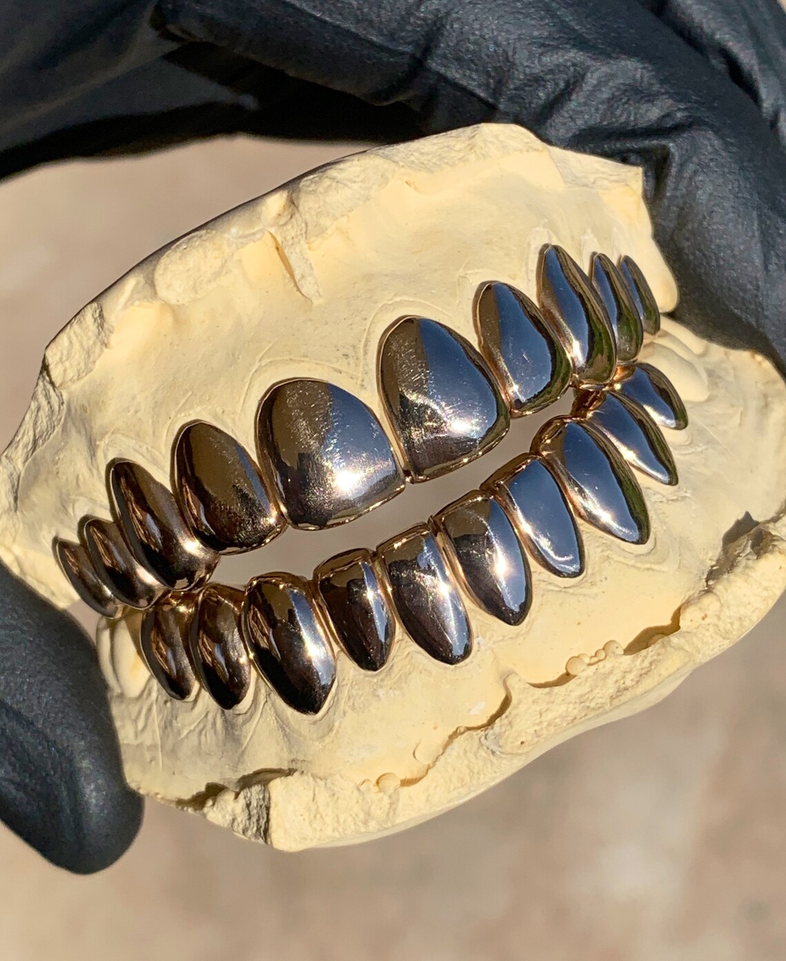 Rose Gold Grillz Etsy