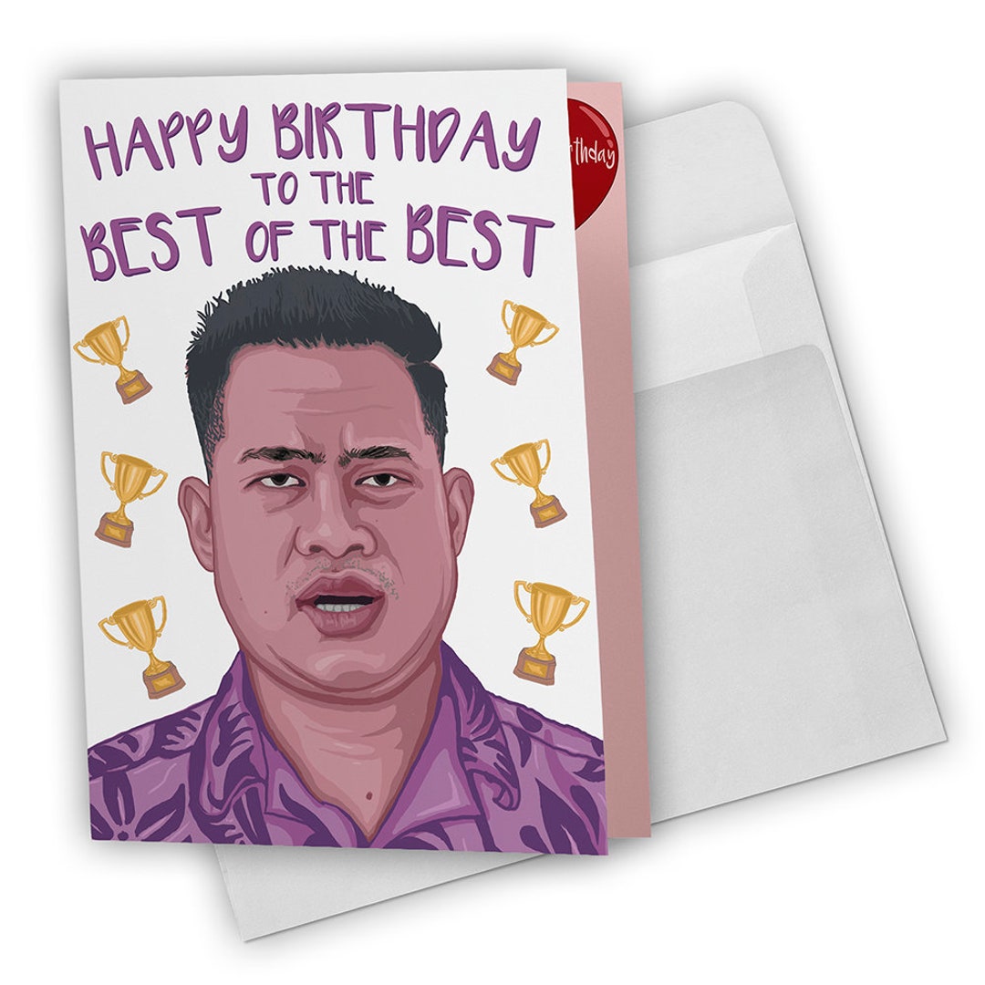 Asuelu Best of the Best Birthday Card 90 Day Greeting Card Any Occasion