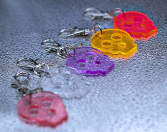 Assorted Mini-Skull Keychain