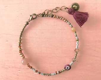 Handmade Delicate Beaded Bracelet Small