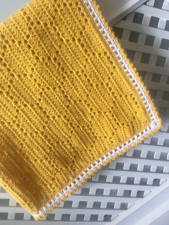 honeycomb baby blanket