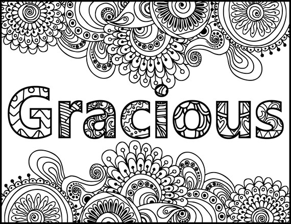 5 Printable Coloring Pages I AM Coloring Bundle Coloring | Etsy