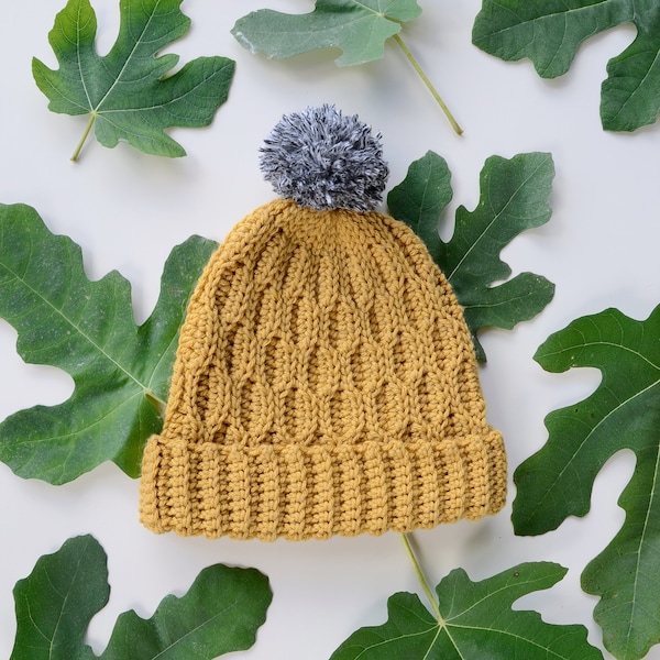 Crochet Hat Pattern | The Wave Beanie