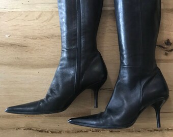 Pointed toe boots | Etsy