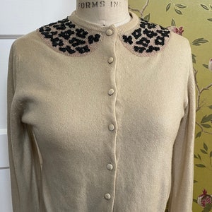 Vintage Animal Print Sweater