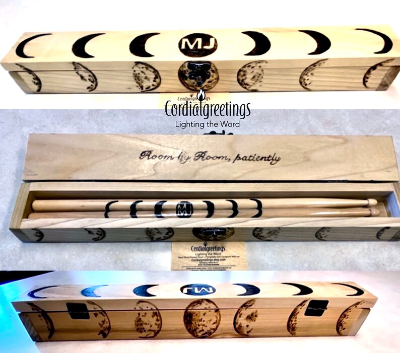 Drumstick Box Set Drumstick Box Drumstick Case Etsy