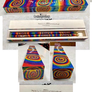 Drumstick box set – drumstick box - drumstick case – customized drumsticks - grad gift - drummer gift -5 yr anniv.- retirement- fathers day image 14