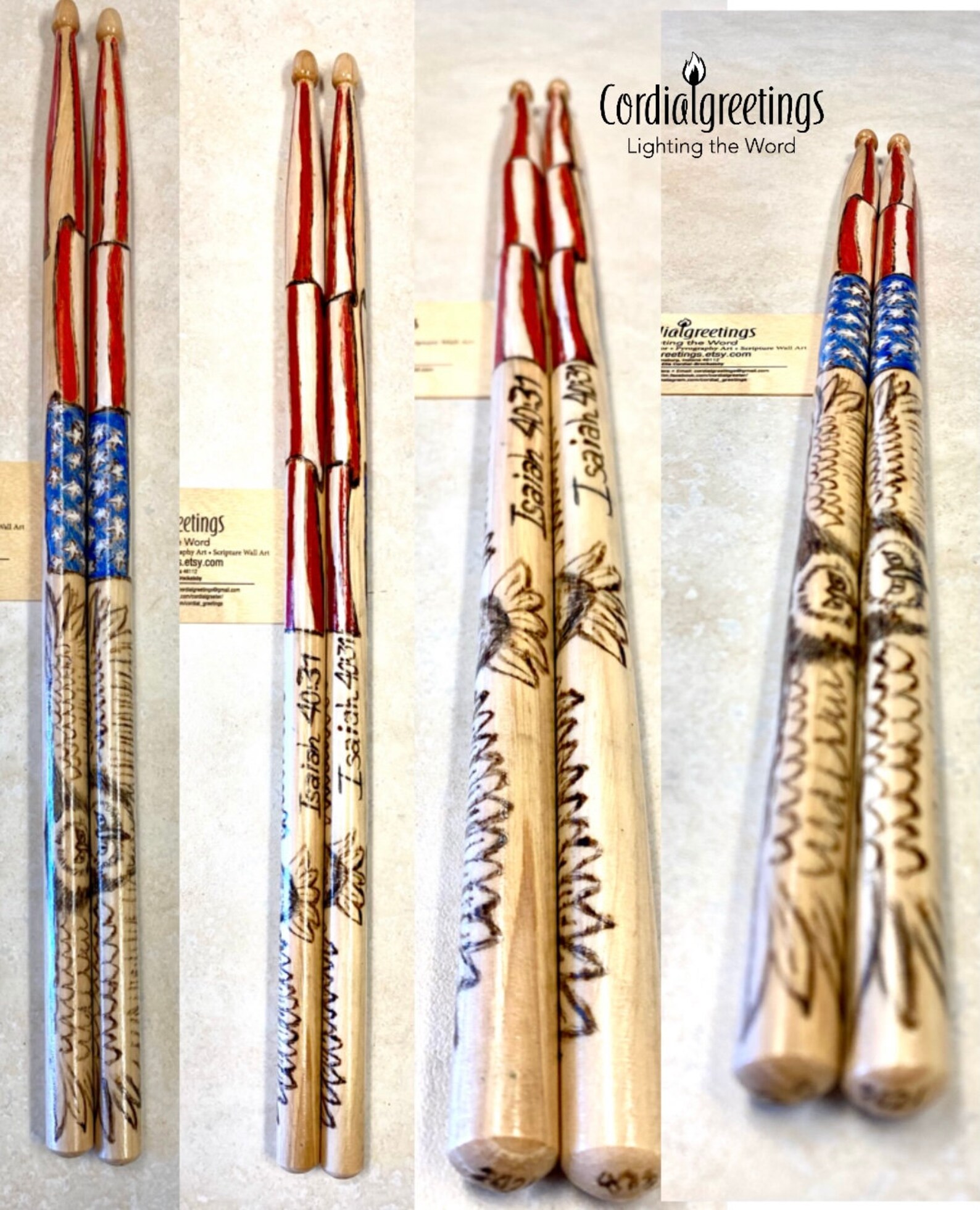 Personalized Drumsticks Custom Made Drum Sticks Snare Drum Etsy