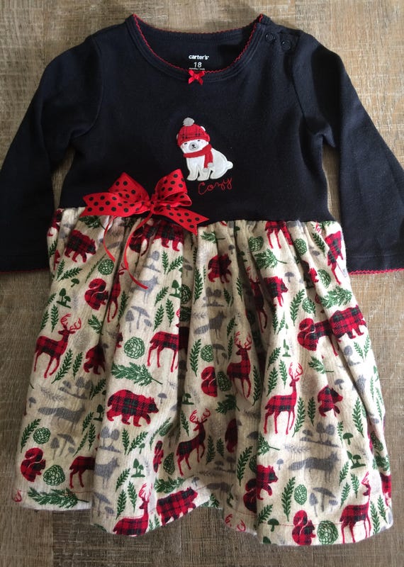 18 month girl christmas outfit