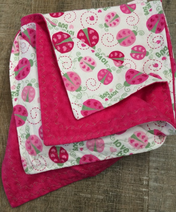 ladybug baby blanket