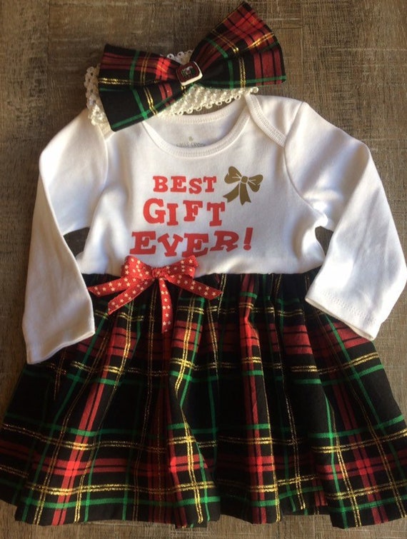 6 month girl christmas outfit