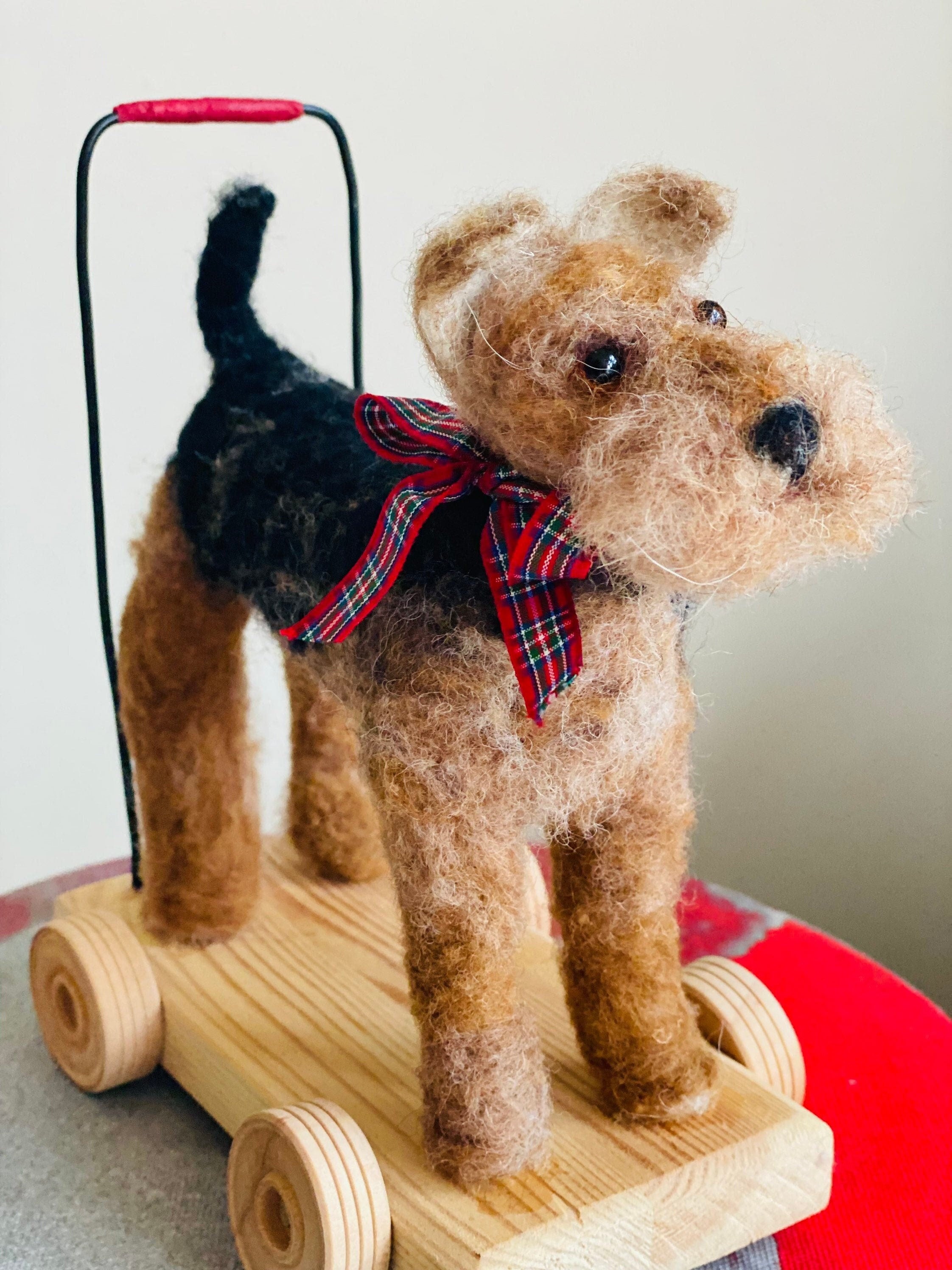 Fox terrier push along baby walker on sale