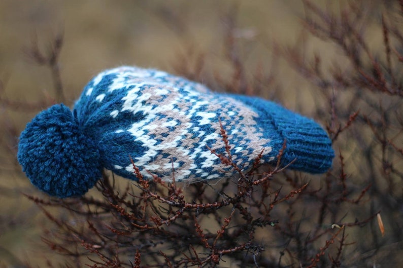 Knitting Pattern Fair Isle Beanie image 3