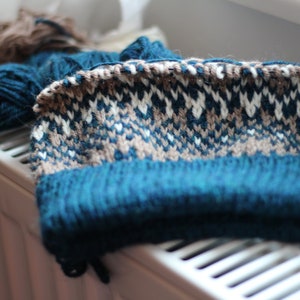 Knitting Pattern Fair Isle Beanie image 5