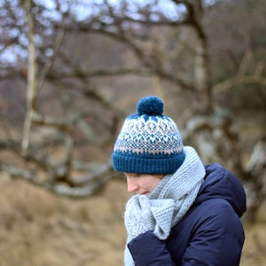 Knitting Pattern Fair Isle Beanie image 6