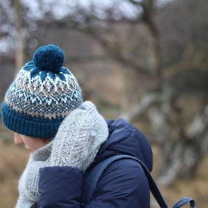 Knitting Pattern Fair Isle Beanie image 4