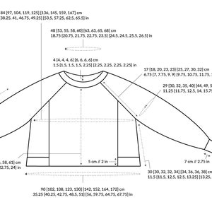 Knitting pattern Irish Rover Raglan Turtleneck Pullover with Cables image 8