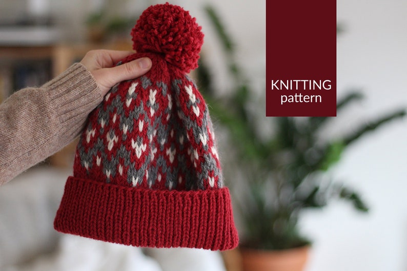 knitting pattern for ladies beanie hat