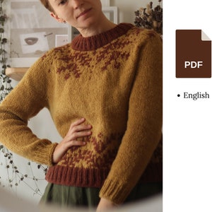 Strickanleitung - The Glenview - Aranweight Pullover für Pflanzen