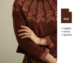 Knitting pattern - Silin pullover