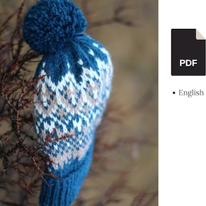 Knitting Pattern - Fair Isle Beanie