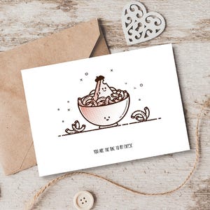 Mac and cheese love relationship couple clip art downloadable print gift card