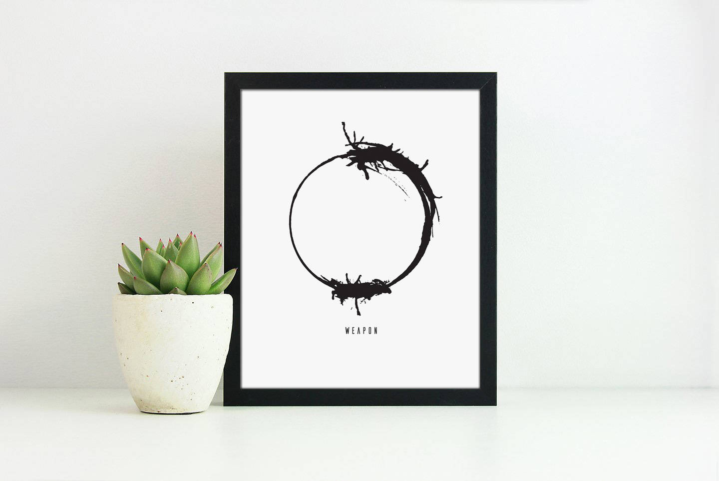 Arrival Movie Alien Language Weapon Digital Downloadable Home Decor ...