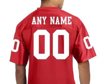 personalized niners jersey