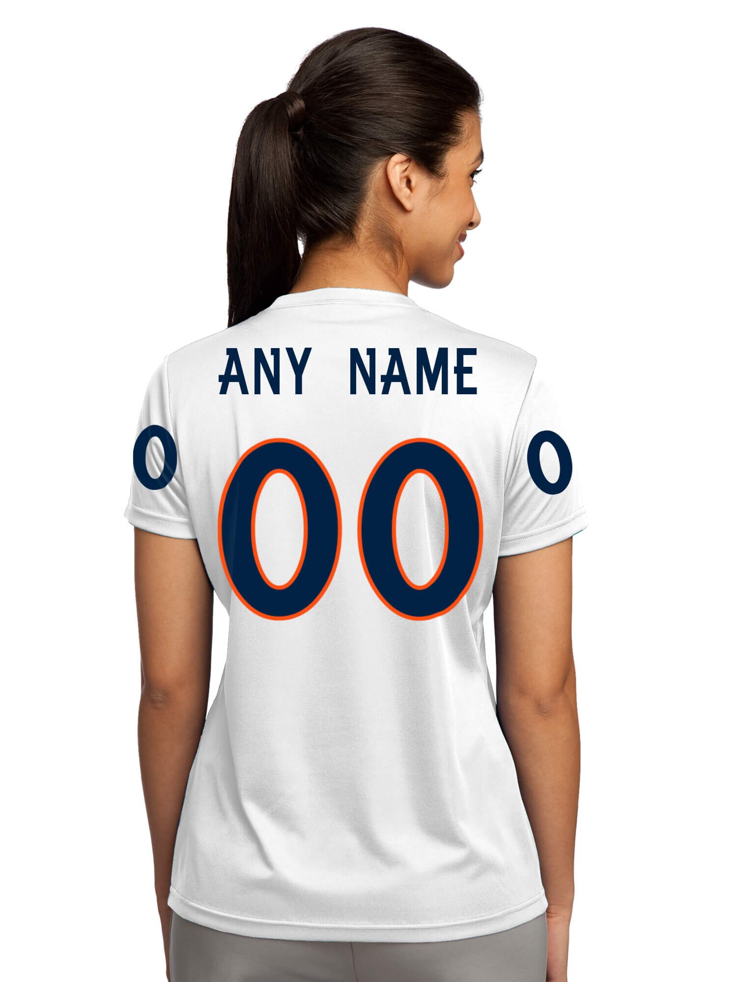 Custom Football Team Performance Ladies Tshirt Etsy