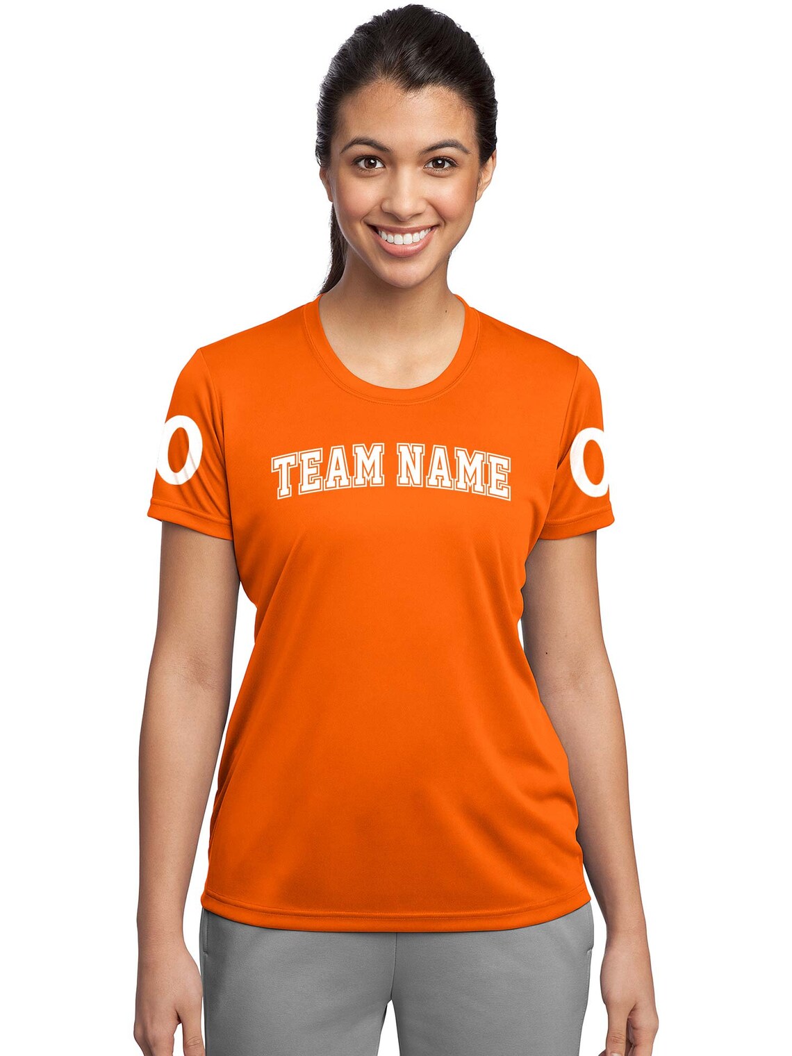 Custom Football Team Performance Ladies Tshirt Etsy