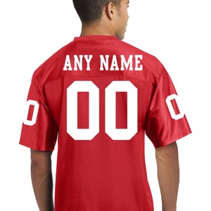 blank 49ers jersey