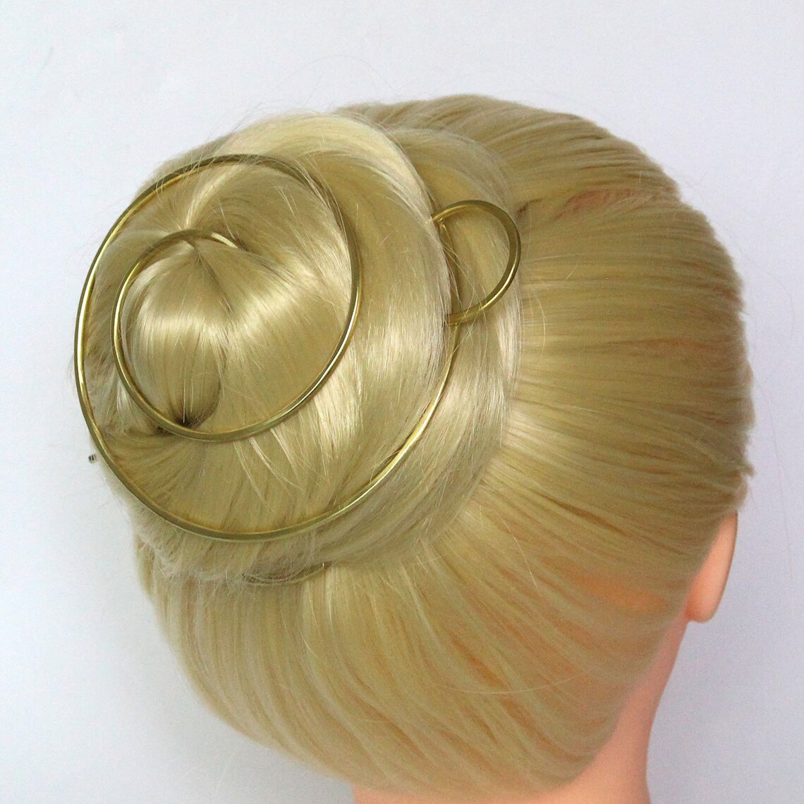 Large Bun Accessories for Think Hair Long Hair Bun Ring Etsy