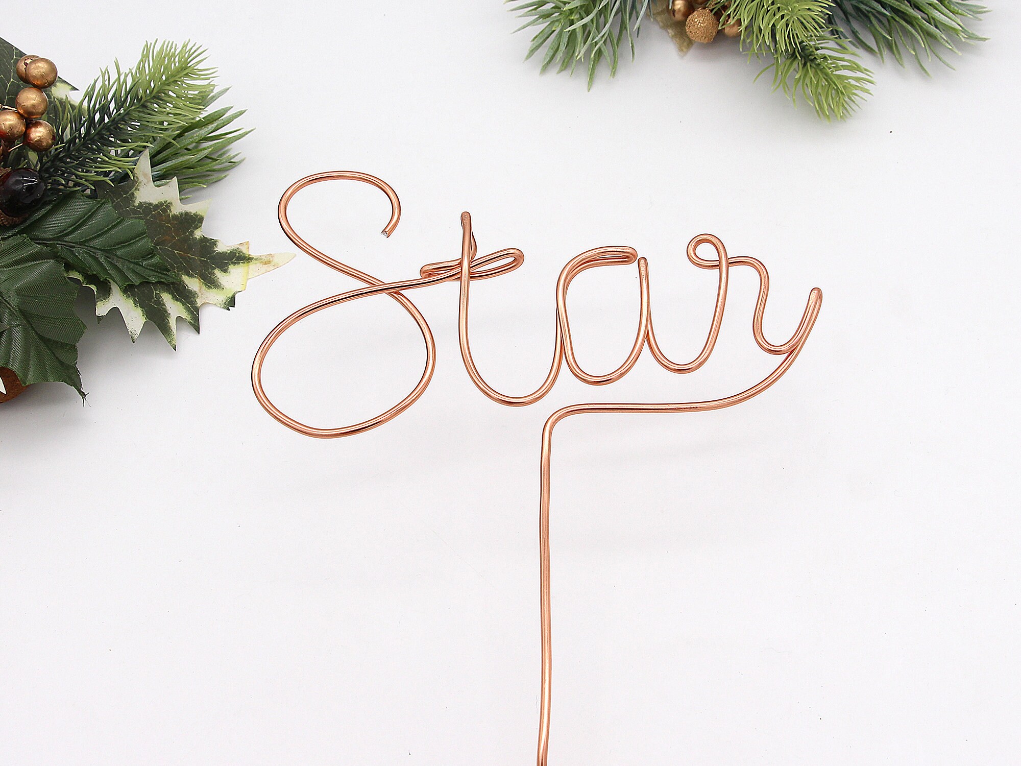 Christmas Tree Topper Handmade, Joy Tree Topper, Christmas Tree ...