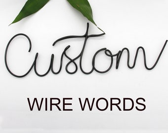 Wire Wall Art | Etsy