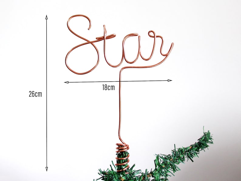 Christmas Tree Topper Handmade, Joy Tree Topper, Christmas Tree ...