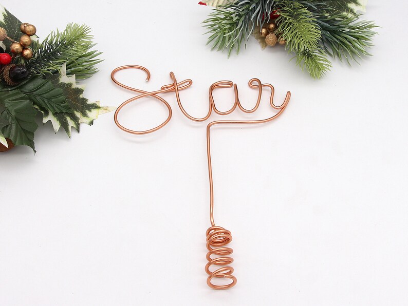 Christmas Tree Topper Handmade, Joy Tree Topper, Christmas Tree ...
