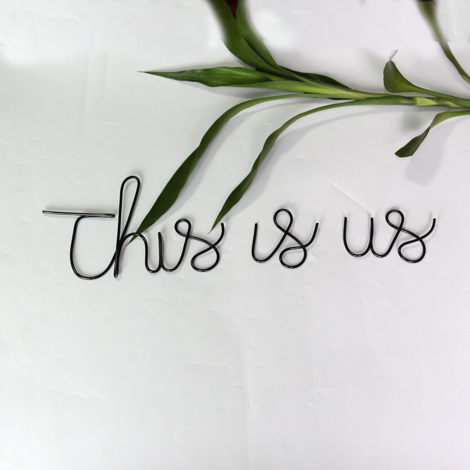 This is Us Sign This is Us Wall Decor Metal Wall Art Wire Etsy