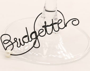 Custom Wine Charms, Wine Glass Tags, Drink Charms, Wedding Wine Charms, Wedding Favours, Gin Clubs, Drink Clubs, Hen Party