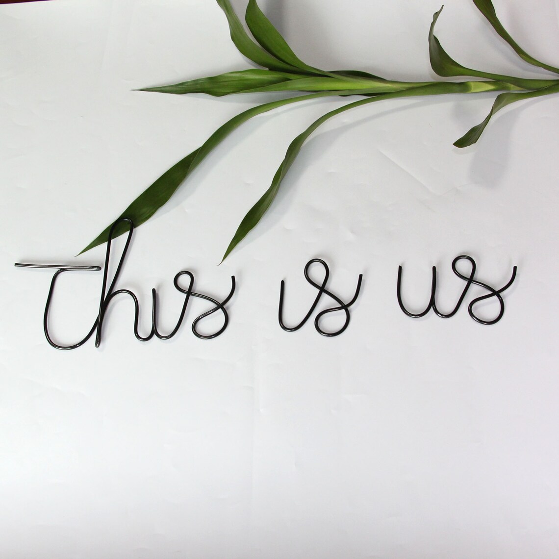 This is Us Sign This is Us Wall Decor Metal Wall Art Wire Etsy