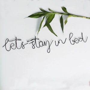 Personalized Wire Wall Art Wire Name Sign, Metal Wall Art, Wall Words