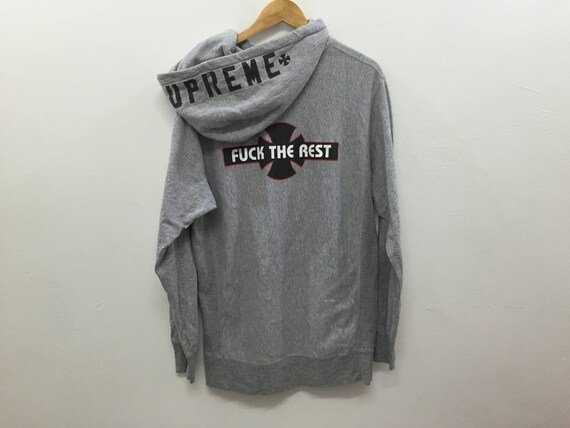 supreme x independent hoodie
