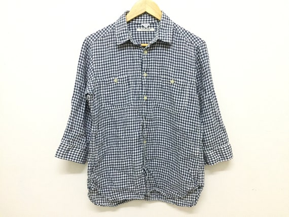 Vintage Urban Research Doors 3 Quarter Button Up Shirt Etsy