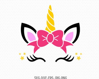 Download Unicorn birthday svg | Etsy