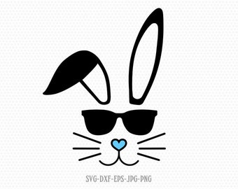 Download Easter Bunny face Svg Easter Svg Easter Bunny mouth teeth ...