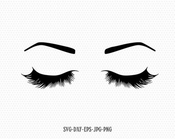 Download Lashes Svg Etsy